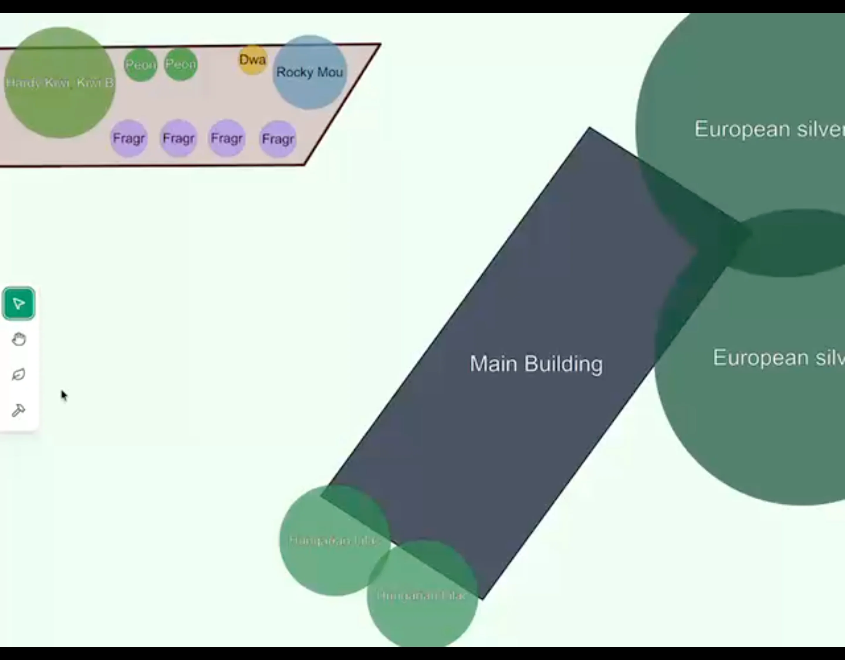Garden Canvas Interface Demo
